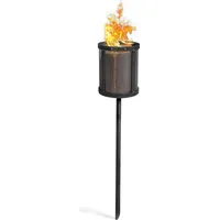 Cook King Feuerkorb BRUNO Ø 105 cm Schwarz