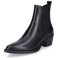 TAMARIS Damen Chelsea Stiefelette schwarz - Schwarz