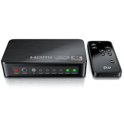 Primewire Ultra HD 4k 5-Port HDMI Umschalter inkl. Fernbedienung 5x HDMI IN / 1x HDMI OUT