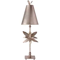 Elstead Lighting Tischleuchte Beistelllampe Wohnzimmerleuchte Stahl H 86 cm