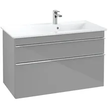Villeroy & Boch Waschtischunterschrank 2 Auszüge 95,3 x 59 x 50,2 cm Grau