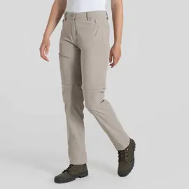 Craghoppers NosiLife Pro Convertible Trouser III Zip-Off-Hose Soft Mushroom 38