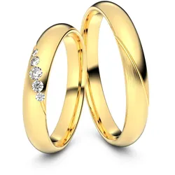 Trauringe Br ̧hl 585er Gelbgold - 0669