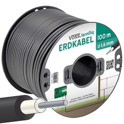 100m Hochspannungs-Zaun u. Erdkabel 1,6mm