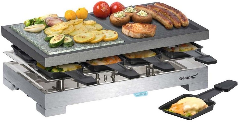 Preisvergleich Produktbild Steba Raclette Raclette Premium RC 88 sw/eds