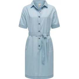 Ragwear Jeanskleid Midikleid Blau L