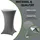 Trutzholm 10er Set Stehtischhusse Stretch 70cm Anthrazit