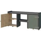 Weka Pflanztisch 235 x 109 x 50 cm Graugrün/Anthrazit