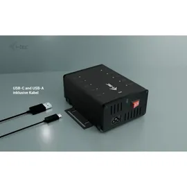 iTEC i-tec 10-fach USB-C Hub + Charger/Ladegerät, 10x 15W Power Delivery für Smartphones, Tablets und andere Smart-Devices