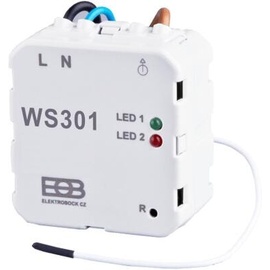 Elektrobock WS301 Empfänger in Installationsdose, Weiß