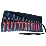 Paffrath Henkellocheisensatz DIN 7200-A 12-tlg Rolltasche