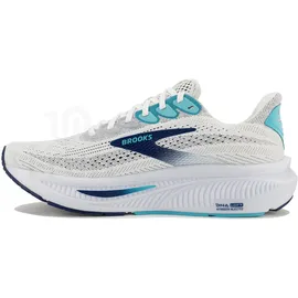 Brooks Ghost 17 Herren White/Beacon Blue/Ipanema 43