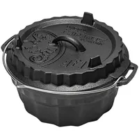 Petromax Dutch Oven Gugelhupfform 25,4 x 25,4 cm Gusseisen schwarz
