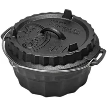 Petromax Dutch Oven Gugelhupfform 25,4 x 25,4 cm Gusseisen schwarz