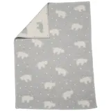 David Fussenegger Babydecke Lena 'Nashörner' 75 x 100 cm (Farbe: Filz)
