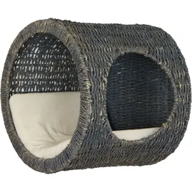 Animal Design GbR animal-design Katzen-Wandhöhle Marina Seegras Kletterhöhle Wandliege Wandmontage, Farbe:schwarz - schwarz