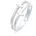 KUZZOI Ring Herren Kreuz Double 925