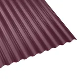 Kunststoff Profilplatte Scobanit EVO | 95/34 | 3,00 mm | Rotbraun | 2,00 m