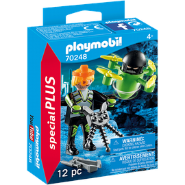 Playmobil Special Plus Agent mit Drohne 70248