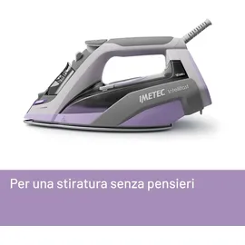 Imetec Intellifast Dampfbügeleisen grau/violett