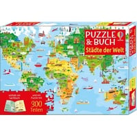 Usborne Verlag Puzzle & Buch: Städte der Welt