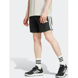Shorts ADIDAS PERFORMANCE "TR-ES 3S WV SH", Herren, Gr. XL, Länge 7, schwarz, Obermaterial: 100% Polyester, sportlich, Hosen
