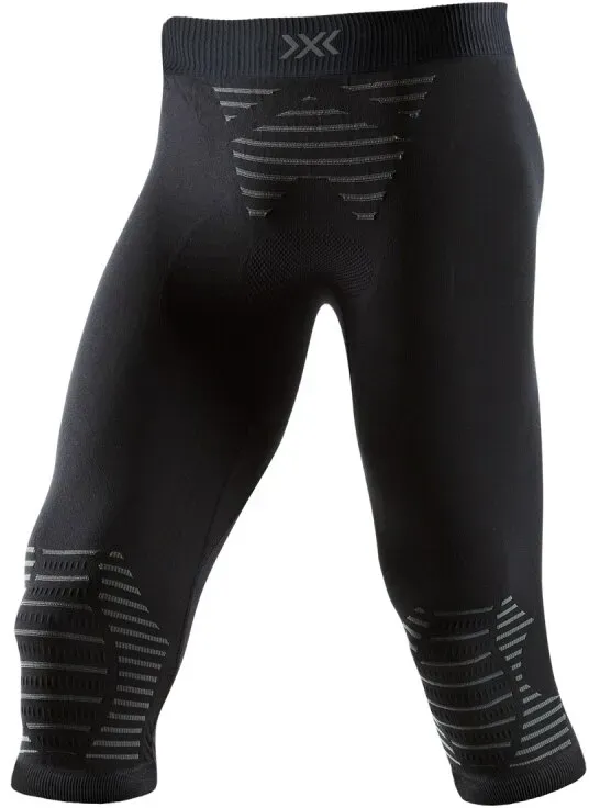 X-BIONIC INVENT 4.0 Pants 3/4 Men black/charcoal L