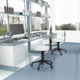 HJH Office Top Work Flex PU Kunstleder Weiß