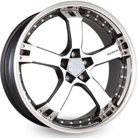 Keskin Tuning KT10 9,5 x 18 5 x 100 ET25 Matt Black Front Polish