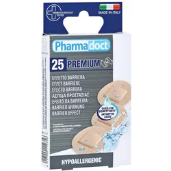 Blutstillendes Pflaster Mull 2,5 cm rund 25 St
