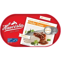 Hawesta Heringsfilet in Pfeffer-Creme 200G