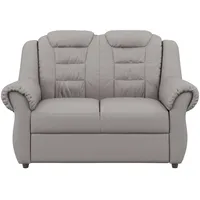 Livetastic 2-Sitzer-Sofa, Hellbraun, Kunststoff, 145x102x101 cm, Made in EU, Hocker erhältlich, Rücken echt, Armteil links, rechts, Wohnzimmer, Sofas & Couches, Sofas, 2-Sitzer Sofas