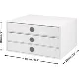 RÖSSLER Schubladenbox Stone A4 1-tlg. grau