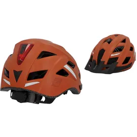 Fischer Fahrradhelm Urban Plus Miami L/XL orange matt