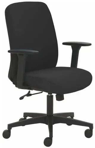 Mayer Drehstuhl myTriton 2219 mit niedrigem Rücken Schwarz