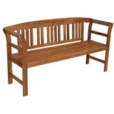 gartenmoebel-einkauf Gartenbank 157 x 45 x 83 cm Braun