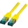 EFB-Elektronik Patchkabel Cat.6A S/FTP LSZH gelb