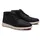 Timberland Mens Mid Lace Up Sneaker blk full grain 9.5