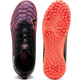 Puma Future 8 Play TT Multinocken-Fußballschuhe Kinder 01 black/white/glowing red 35