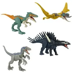 MATTEL HDX18 Jurassic World Wild Pack-Dinosaurier-Actionfigur, sortiert