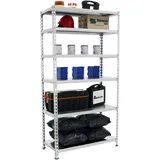 simonclick Megaplus 6/400 2500 Metallregal 2500x1200x400 mm, - Galvanized - One Size