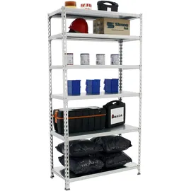 simonclick Megaplus 6/400 2500 Metallregal 2500x1200x400 mm, - Galvanized - One Size