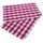 Homescapes Tischset, pink im 2er-Set 30/45 cm, 100% Baumwolle