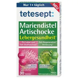 Merz Consumer Care GmbH Tetesept Mariendistel Artischocke