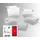 Plast Team Aufbewahrungsbox PROBOX mit Rollen 70 Liter transparent