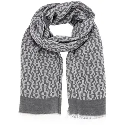 AIGNER Casual Schal 190 cm  schwarz