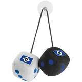 Hamburger SV HSV Autowürfel Autozubehör Dekoration, je 4x4 cm