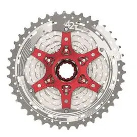 SunRace CSMX8 Kassette 11-fach 11-46 Zähne Silber