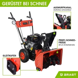BRAST Benzin Kehrmaschine 60 cm