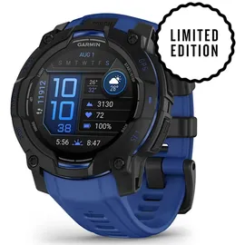 Garmin Instinct 3 AMOLED 45 mm Schwarz / Bolt Blue